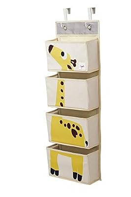 3 Sprouts girafe – Organiseur mural, unisexe