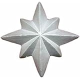 Estrella 8 puntas poliestireno 30cm