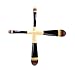 Fashion Base® Dual Ended Multifunctional Eyeshadow Cream Concealer Liquid Foundation Blending Lip Makeup Brushes Beauty Cosmetics Kit