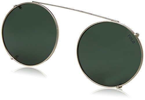 Preisvergleich Produktbild Polo Ralph Lauren Herren 0Ph1169C 932671 48 Sonnenbrille, Silber (Aged / Bottlegreen)