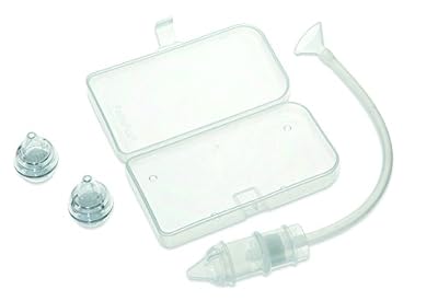 Nuk Mouche Bébé Double Filtre avec Boîte Transport et 2 Embouts Jetables