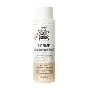 Skout's Honor Probiotic 2 in 1 Shampoo & Conditioner for Pets - Dwoods 473 ml