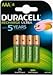 Price comparison product image Duracell Battery, Stay Charged Nimh Aaa 850 mAh 4pk of Game Points Direct