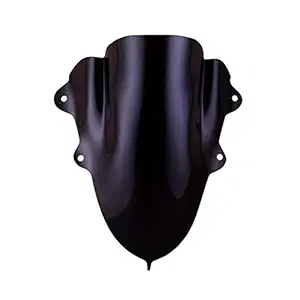 Autonity Bolt Double Bubble Visor for Yamaha R15 V3 (Black)