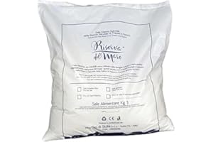 RISERVA DEL MARE Sale Marino Integrale Artigianale di Trapani – Sicilia – Presidio Slow Food – Macina Grossa, Naturale e Non Raffinato (5 kg)