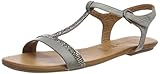  Tamaris Damen 1-1-28042-22 T-Spangen Sandalen, Grau (Cloud 227), 42 EU