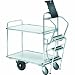 Produktbild Helge Nyberg Leiterwagen Serie 200 2 Etagen 125x62cm silber