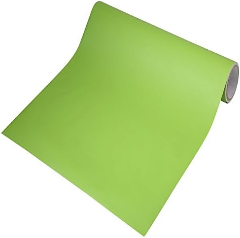 Pvc thick solid color wallpaper of self-adhesive color green matte film furniture renovated Boeing FIT Matte waterproof sticker