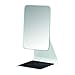 Produktbild WENKO 20441100 Kosmetikspiegel Frisa White - Standspiegel, Stahl, 14 x 27.5 x 15 cm, schwarz