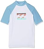  BILLABONG Team Wave SS Boy Camiseta térmica Blanco (White 10), años (Tamaño del Fabricante:14) para Niños