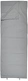 Agradable para la piel High Peak TC Inlet Travel Avola Saco de Dormir, Gris, 225 x 80 cm