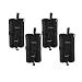 Produktbild fengwen66 4pcs Portable Canopy Tent Legs Weight Bags Outdoor Shelter Windproof Sand Bags(Black)