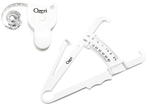 Digitale Badezimmerwaage ProMax von Ozeri (230 kg) mit Körpermaßband und Körperfett-Messzange - 8