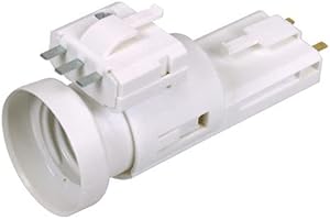 GEFOM Douille Dcl E27 + Fiche 2 Poles + Terre