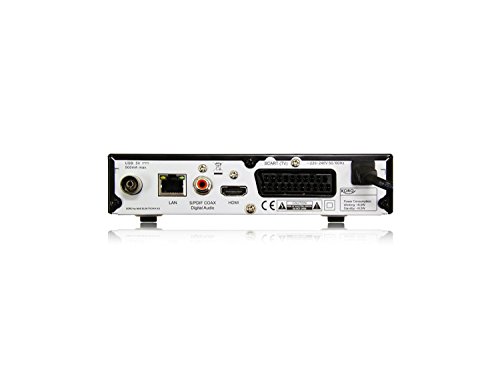 Xoro HRT 7620 KIT Full HD „HEVC“ DVBT/T2 Receiver (HDTV, SCART, Mediaplayer, PVR Ready, USB 2.0, LAN inklusiv HAN 100 DVB-T2 Antenne und HDMI Kabel) schwarz - 3