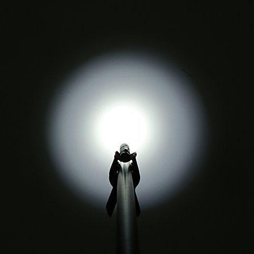 ThorFire Mini Taschenlampe, Penlight Taktische Taschenlampe Pocket Taschenlampe PF01S Taschenlampe mit Gedächtnis, 0.5-120LM Verwenden AAA-Batterie (Nicht Enthalten) - 6