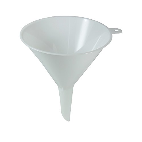 Viva Haushaltswaren – 2 x Glasflasche 1000 ml mit Bügelverschluss aus Porzellan zum Befüllen, als Milchflasche und Saftflasche verwendbar (inkl. Trichter Ø 12 cm) - 6