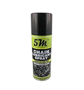 5M - Motorcycle chain lube for any motorcycle owner. 200ml. (Pack of 1pcs)