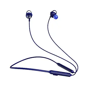 boAt Rockerz 245v2 Wireless Bluetooth V5.0, 8 Hours Playback Time, IPX5 Sweat and Water Resistance, in-Built mic and Voice Assistant(Navy Blue)