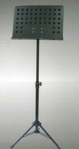 Notenständer, Ständer für Noten, zusammenklappbar, schwarz