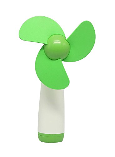 Leisial Handventilator, Miniventilator, Mini USB Fan, Lüfter ventilator für heiße Sommeraußen Reisen,Grün