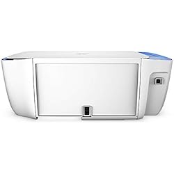 HP Deskjet 3639 – Impresora multifunción inalámbrica (Tinta, Wi-Fi, copiar, escanear, 600 x 300 PPP, Modo silencioso) Color Blanco y Azul