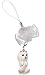 Produktbild Malteser [ PetLovers ] Mini Tam Kawaii Süßer Hundeanhänger für Mobiltelefon und Mediageräte (White) TS-1301