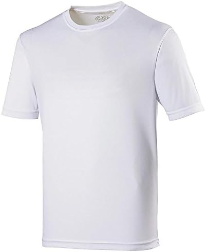 Crew Neck  Cool  Feel T Shirt - Huge 35 Colour Range Availabl -  Arctic  White* - XL