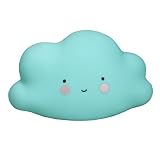 A Little Lovely Company - Nachtlich, Nachtlampe - Mini Cloud Light - Wolke - blau