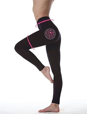 Slimtess LEGGING MINCEUR MICRO ENCAPSULE (Taille : S - Couleur : FR_NOIR)
