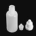 10 ml White Plastic Empty Squeezable Dropper Bottles Eye Liquid Ejuice Empty Dropper(Bottle+Tip cap+cap) (50)