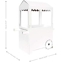 Carro de Chucherías de Cartón, Medidas 132centimeter(alto) x 100centimeter(ancho)