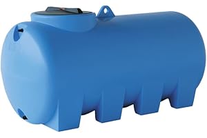 GIURGOLA Serbatoio Polietilene per acqua Cilindrico Orizzontale mod. 500 litri Made in Italy