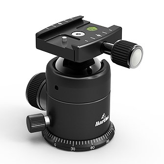 Markins Ballhead (Q-Ball) Q20i with Quick Turn Knob Quick Shoe