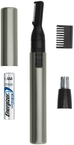 Wahl 5640-1016 Regolabarba, Nero/Alluminio
