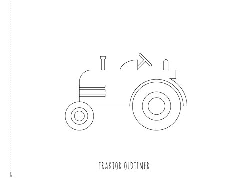 Malbuch Traktor - UNSER ERSTES GROßES MALBUCH - TRAKTOR + MASCHINEN