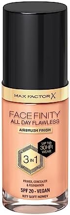 Max Factor Facefinity All Day Flawless Foundation, Fb.77