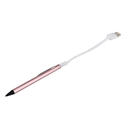 Bescita Screen Touch Pen Schreibkopf Stylus mit USB-Ladekabel für iPhone 6 / 6s Plus 7 / 7s Plus (Rose Gold) - 4