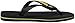 Havaianas Flip Flops Kids Brasil Logo, Black, 10/11 Child UK