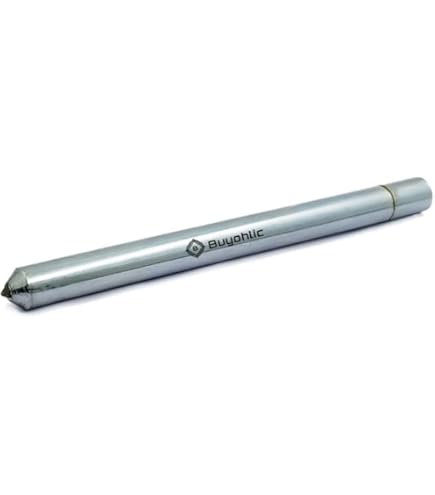Single Point Diamond Dresser – 0.25 Carat Grinding Wheel Tapered Point Tool, 1/2 Inch X 6 Inch For Bench & Surface Grinders