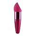 Contever® 1pcs Lollipop Powder Puff Pen Makeup Brushes Liquid Cream Foundation Concealer Bevelled Shape Sponge Brush (7cm Handle + 3.3 cm Sponge) -- Rose Red
