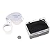 Produktbild AOWA Lupe, 40 x Objektiv LED Beleuchtet Schmuck Lupe, Pocket Mikroskop Lupe Juwelier Eye Lupe Gläser