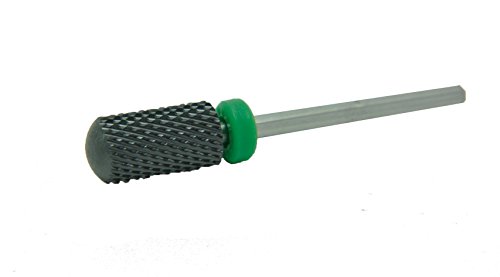 Ceramic Electric Nail Drill Bit File Buffer Rotary Nail Drill Smooth Top File Coarse Medium Fine BLACK (Coarse)