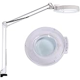 WellHise 298-LED Masa Tipi Led B&uuml;y&uuml;te&ccedil; Işıklı 5X Zoom 5 Diop
