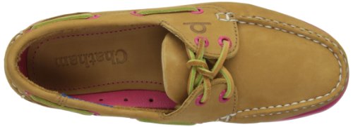 Chatham Women's Pippa Boat Shoes - Brown (Tan/Pink), 4 UK (37 EU)