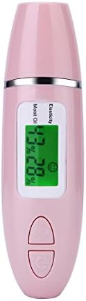 Beauty Device Digital Skin Analyzer for Skin Moisture Meter and Oil Tester Pink Color