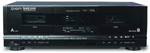 Ion USB Cassette Deck with USB Connection to PC - Black