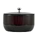 Burnt Amber Lathering Bowl with Lid