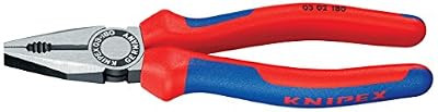 Knipex 03 02 180 Pince universelle 180 mm Avec poignées bi-matière