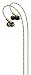 Produktbild Onkyo E900MB HiRes In-Ear Kopfhörer mit Mikrofon (Comply-Schaumstoffpolster, Hybrid Architektur, verdrilltes Kabel) schwarz/gold